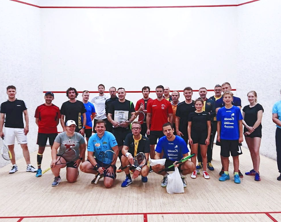 Nääs-Squash pelaajat